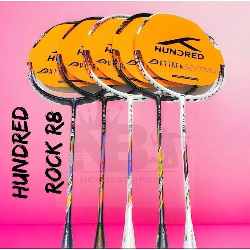 RAKET BADMINTON HUNDRED ROCK R8 ORIGINAL