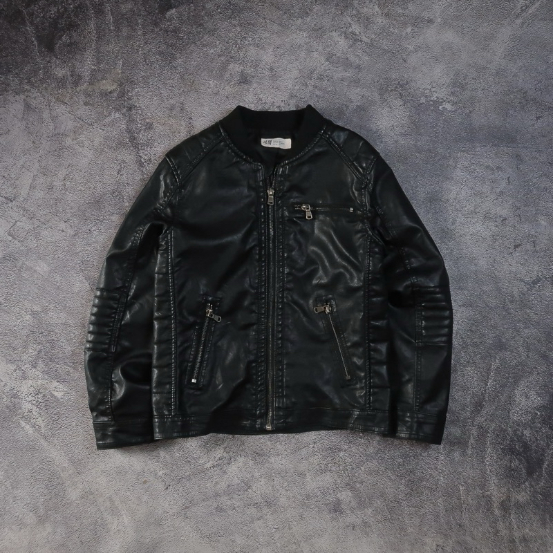 JAKET KULIT H&M ANAK