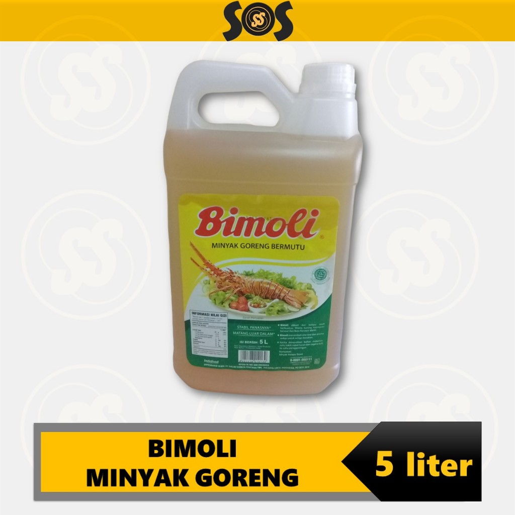 

Bimoli Minyak Goreng 5 Liter Jurigen/Minyak Goreng/Minyak Murah