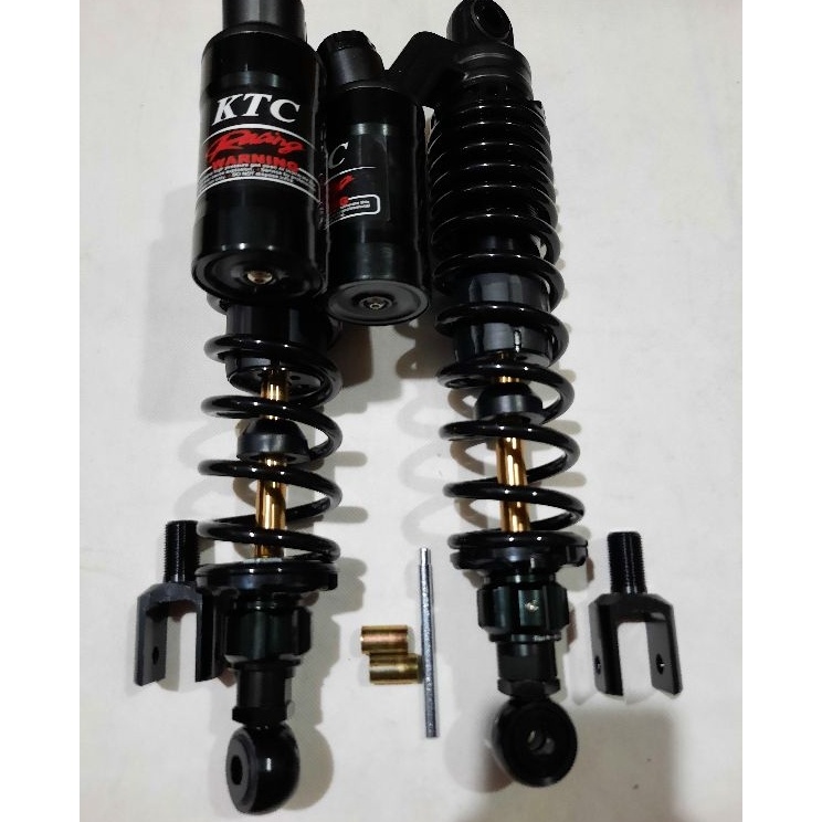 gP SHOCKBREAKER SHOCK KTC EXTREME BLACK AS GOLD SERIES DOUBLE TABUNG ATAS 32MM 34MM 36MM MATIC BEBEK
