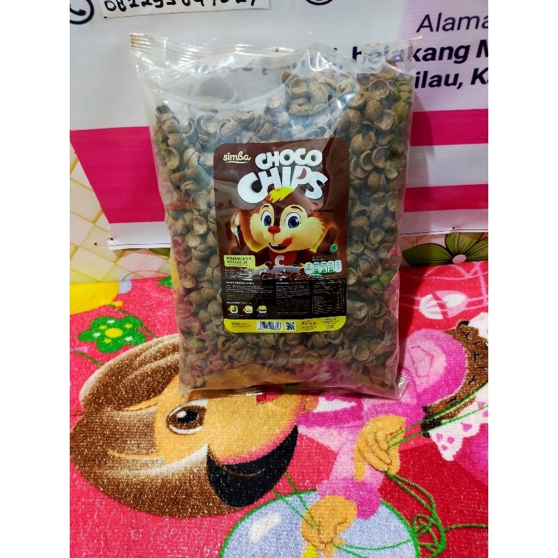 

choco chips besar