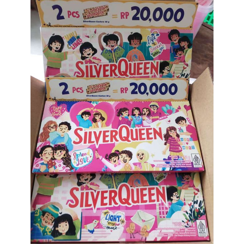 

Silverqueen edisi valentine buy 1 get 1