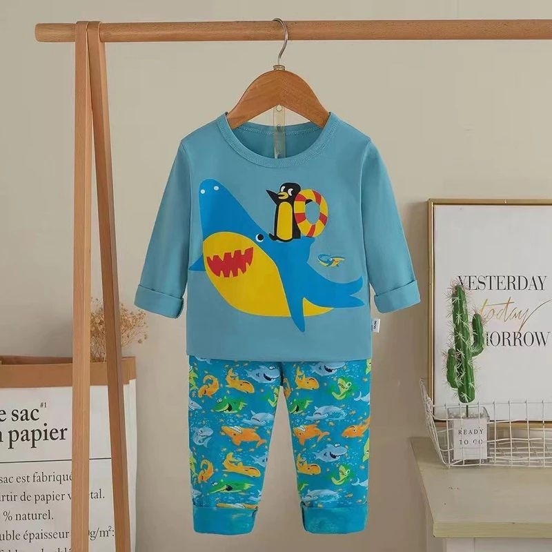 Setelan piyama anak PP Garment usia 6 tahun piyama organik jijibeier garment kubao kkw