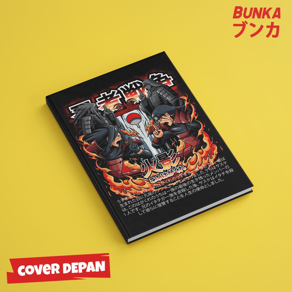 

Note Book Aesthetic Anime Naruto Madara VS Hashirama Hardcover A5 Buku Tulis Catatan Notes Agenda Planner Jurnal vintage buku catatan story book kado anniversary valentine cowok cewek murah