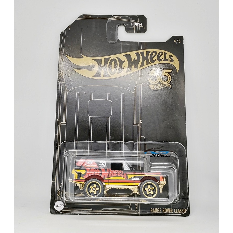 Hotwheels HW 55th Aniv Black Gold Mate