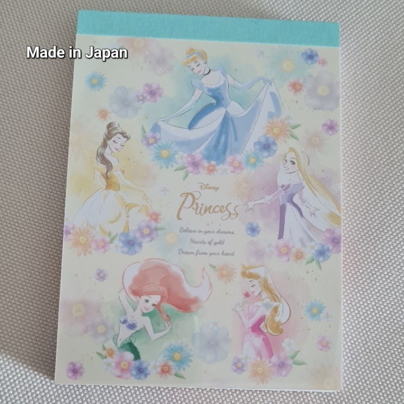 

Stationary japan mini notebook princess | buku tulis mini disney princess untuk anak