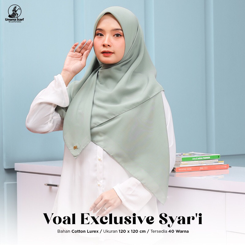 Hijab Segiempat Voal Exclusive syar’i By Umama size 120x120