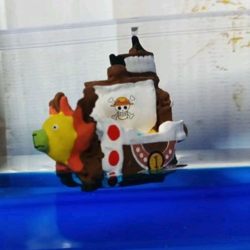 miniatur kapal one piece pajangan