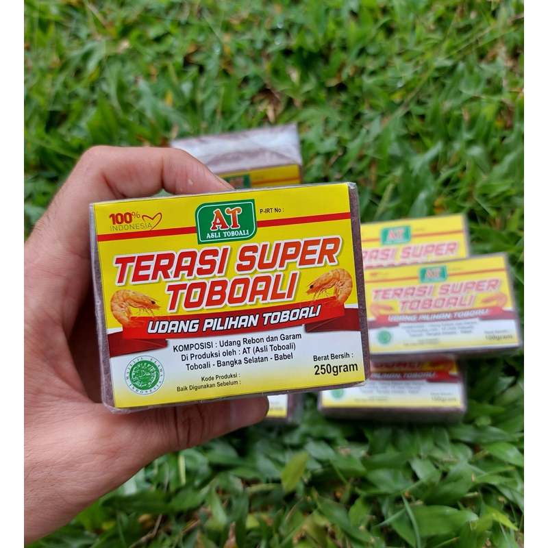 

terasi asli toboali bangka belitung