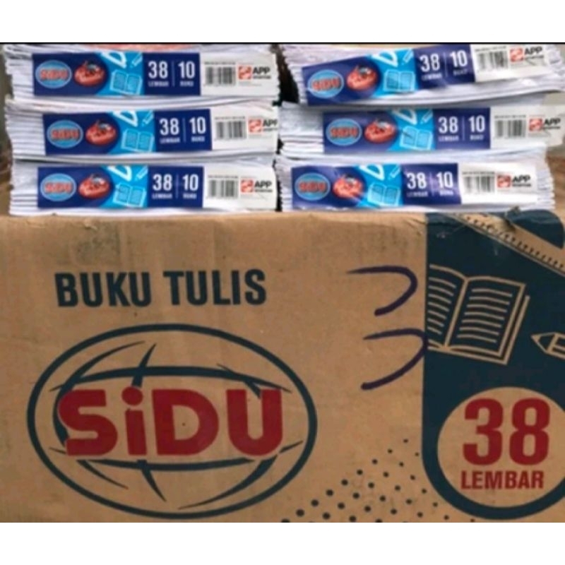 

buku tulis sidu isi 38 1pk isi 10 buku