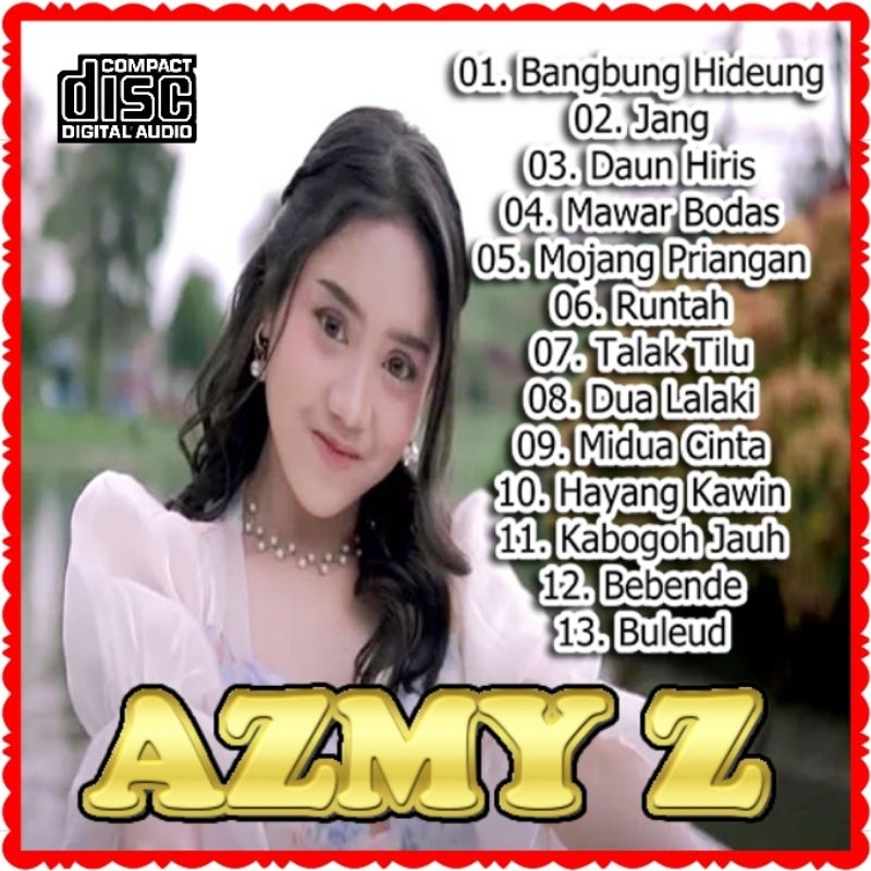 KASET CD BUAT DI MOBIL-KASET CD COMPACT DISC LAGU POP SUNDA AZMY Z-KASET AZMY Z-KASET AZMI Z-KASET C