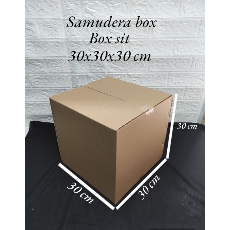 

kardus karton uk 30x30x30 cm...ST SHEET singgle wall polos