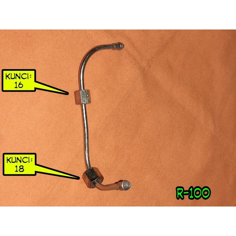 R100 High Presure Pipe Selang Minyak Mesin Diesel DongFeng JiangDong 10PK