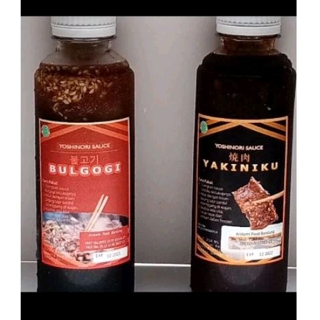 

Bumbu Grill / Bumbu Marinasi praktis instan Bulgogi dan yakiniku