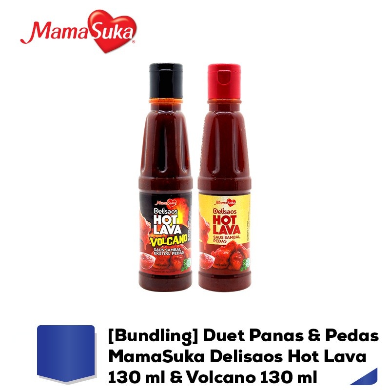 

Mamasuka Saus Sambal Hot Lava Pedas 130 ml