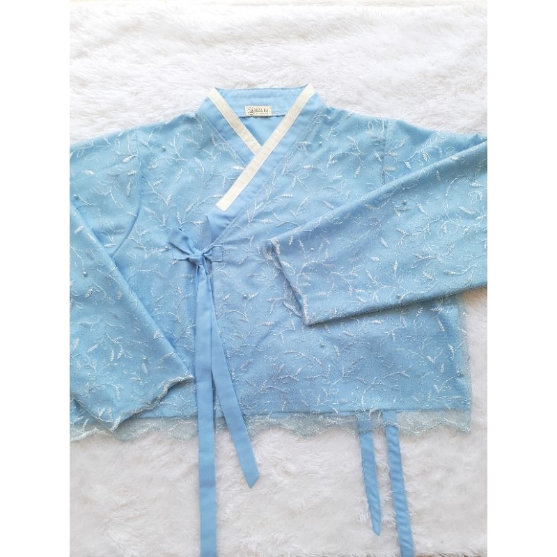 Hanbok Brukat Korea hanbok wisuda brokat