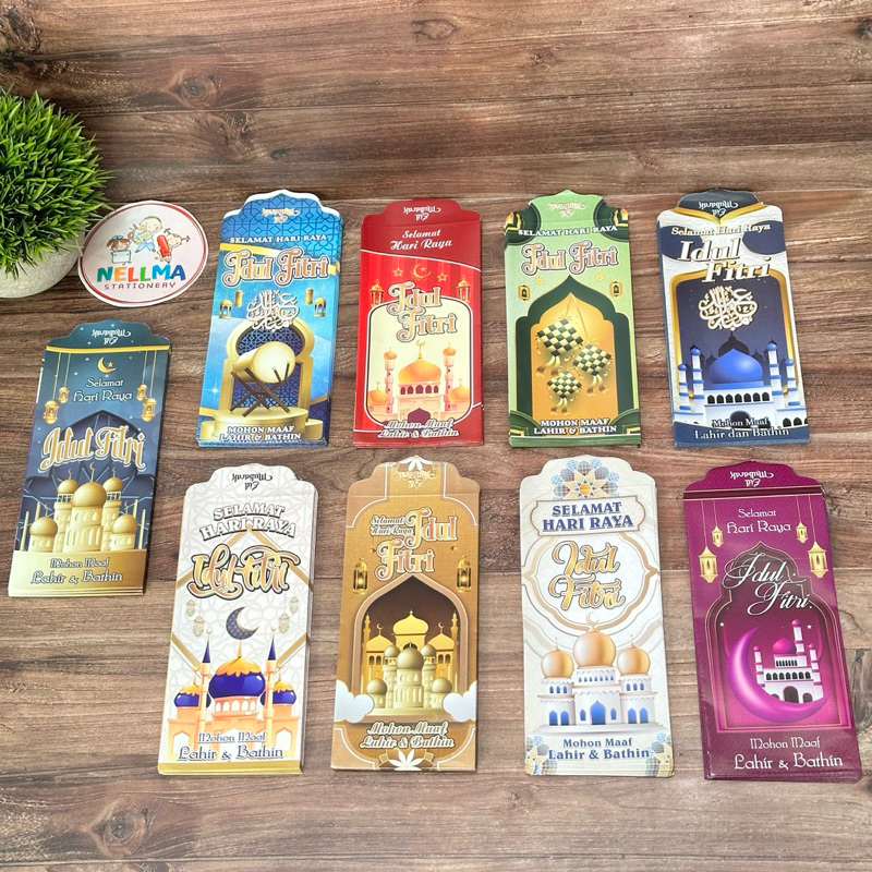 

Angpau Ampau Lebaran Glossy Panjang Tema Lebaran isi 100 Lembar