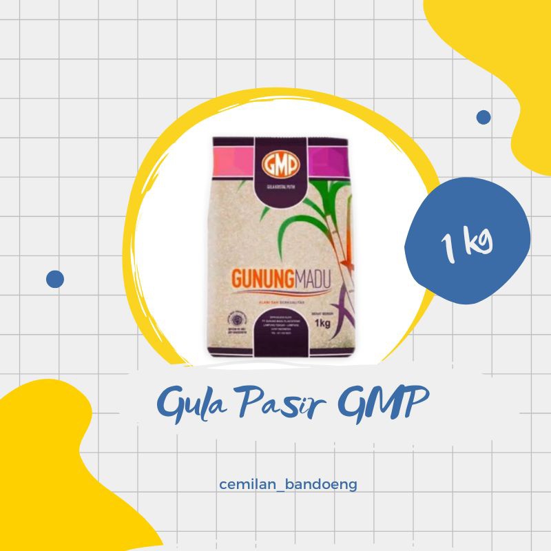 

GULA PASIR GMP KEMASAN 1 KG