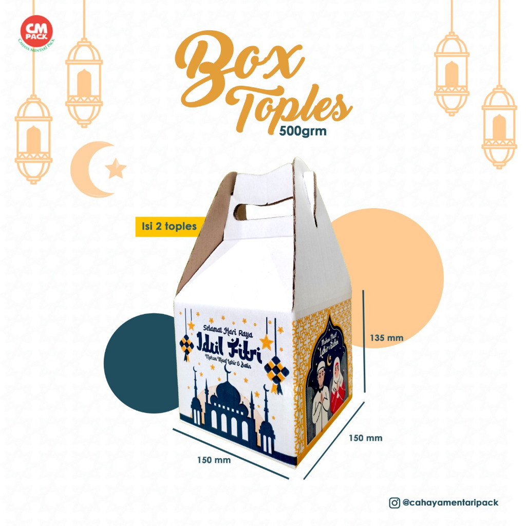 

Box Parcel Lebaran Isi 2 ukuran 150x150x135