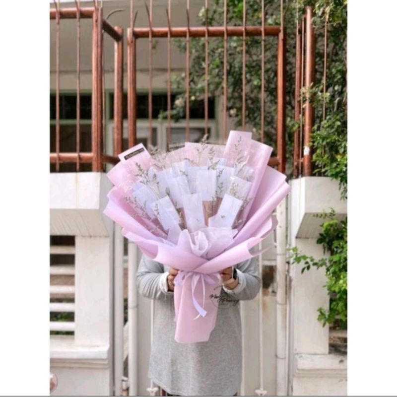 BUKET UANG KOSONGAN 25 SLOT/LEMBAR + BUNGA