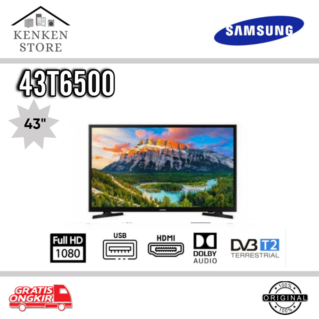 TV LED SMART SAMSUNG 43T6500 43INCH