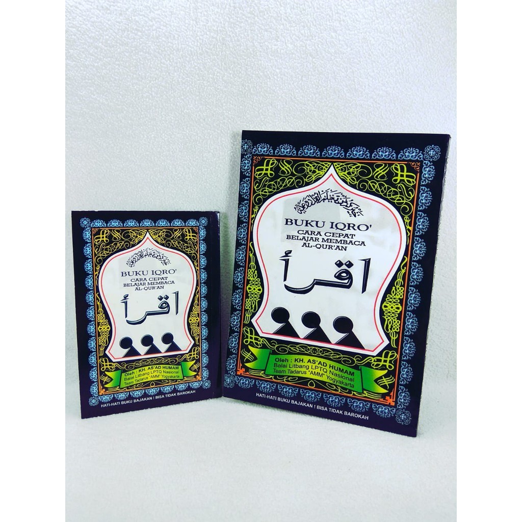 IQRO KECIL | BUKU IQRO KECIL | IQRO HITAM KECIL