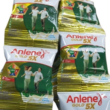 

Anlene Gold 5X Susu Bubuk Dewasa Original 10 Sachet - Tulang & Sendi