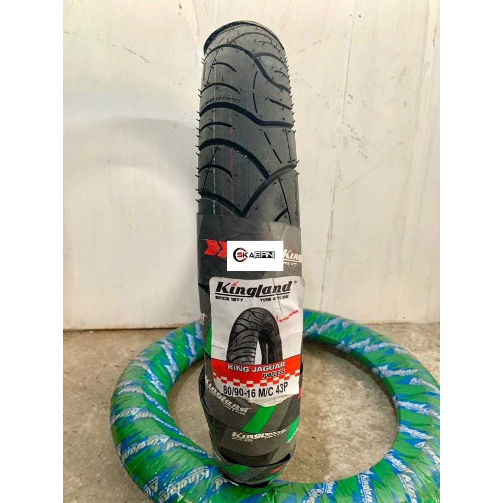 Ban Kingland 80/90-16 Tubeless ban 80/90-16 ban tubles 80/90-16 ban motor ring 16 ban motor 80/90-16