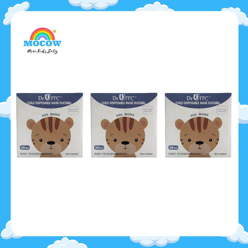 MASKER DUCKBILL CARE ION KIDS