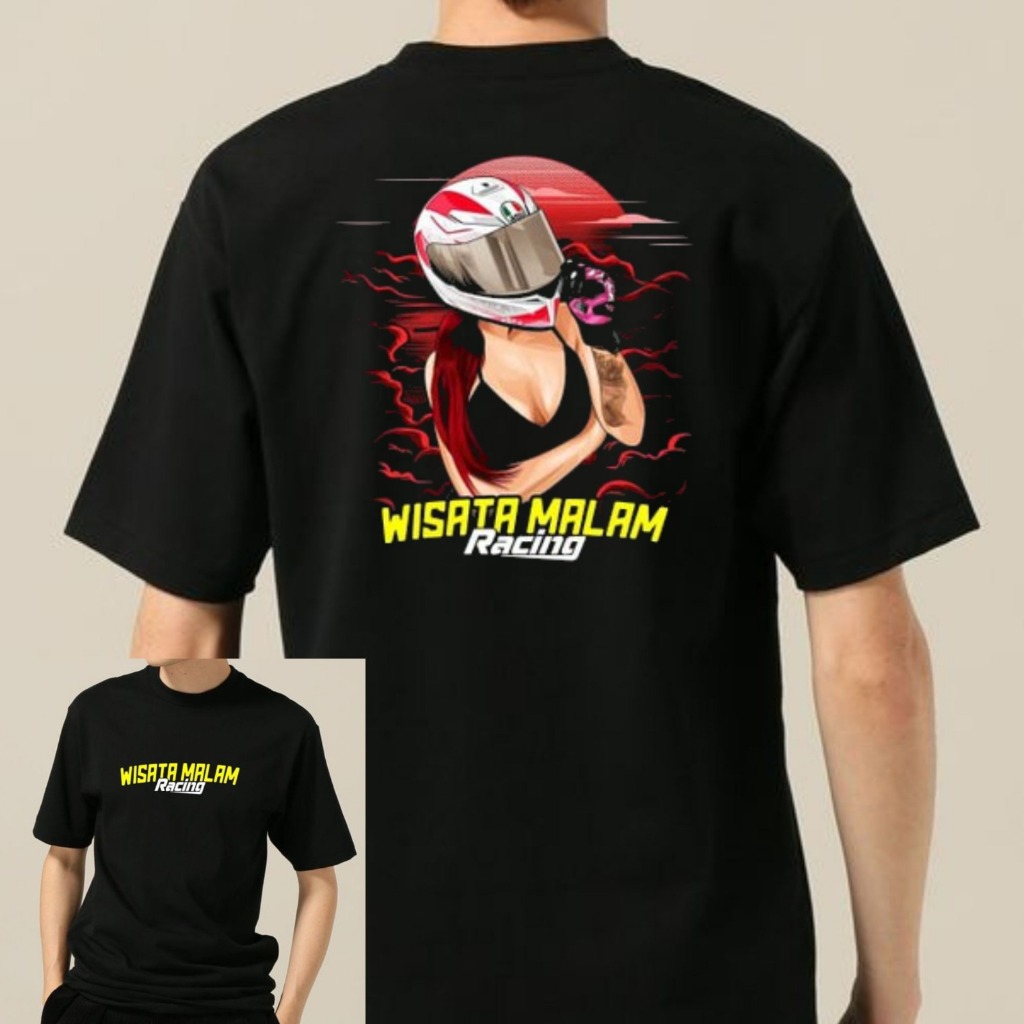 KAOS WISATA MALAM RACING