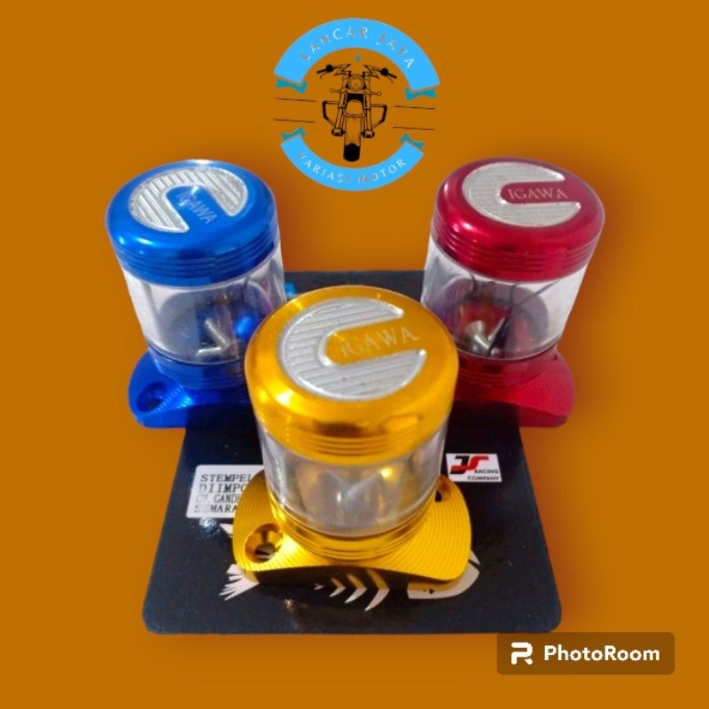 

Tutup Minyak Rem Stempel Transparan