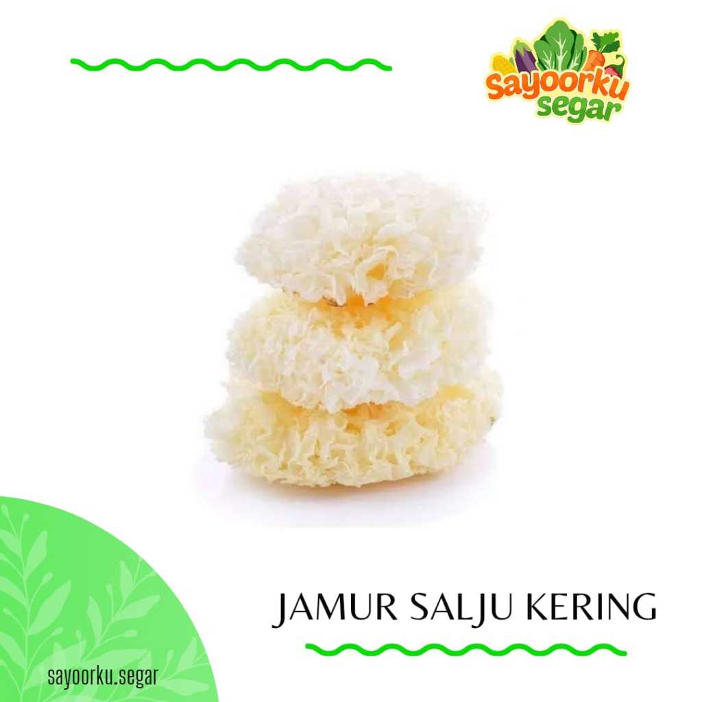 

Jamur salju kering / jamur salju putih / jamur salju es 50gr 100gr 250gr