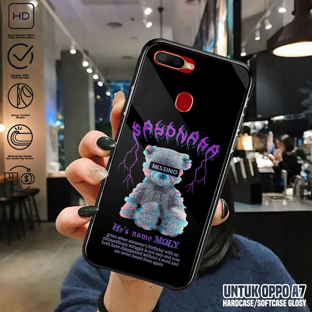 Case Oppo A7 - Casing Hp Oppo A7 Terbaru ( BNKA ) - Kesing Hp Oppo A7 - Silikon Hp - Cover Hp - Mika