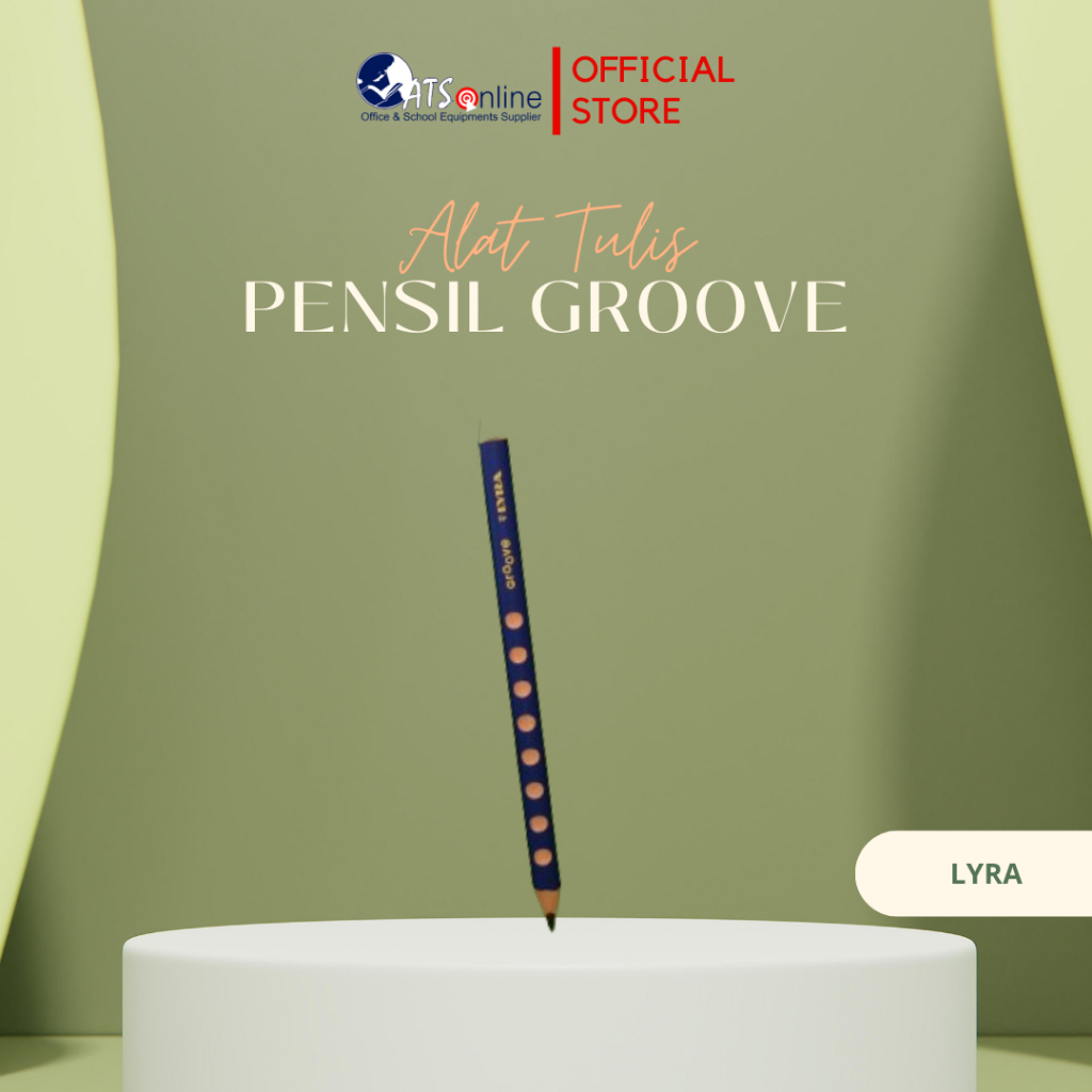 

LYRA Pensil Groove untuk anak belajar menulis