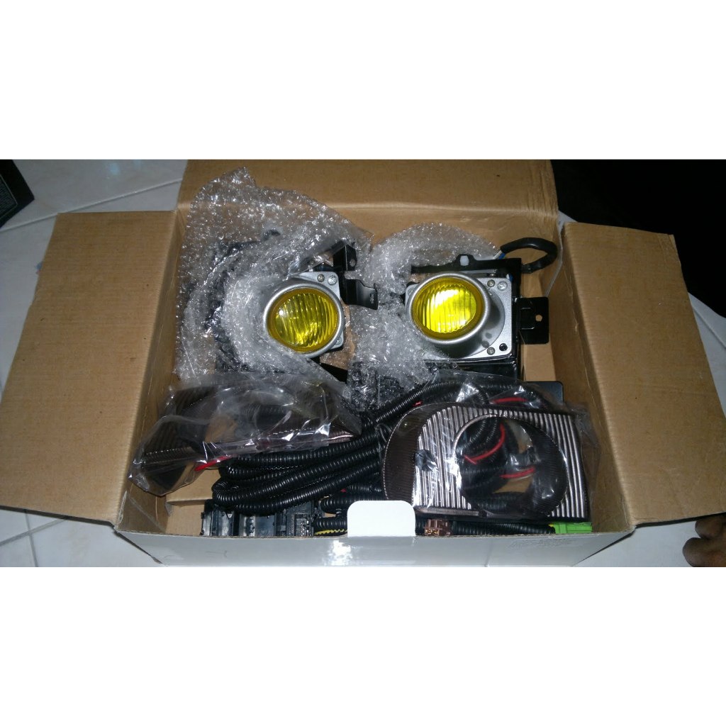 Fog lamp kuning JDM Civic Genio - Foglamp Lampu Kabut Honda EG9 Yellow