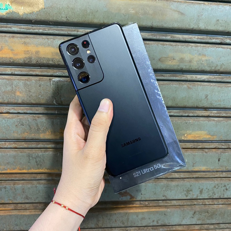 Samsung S21 Ultra 5g 12/256gb second bekas pakai normal fullset ori