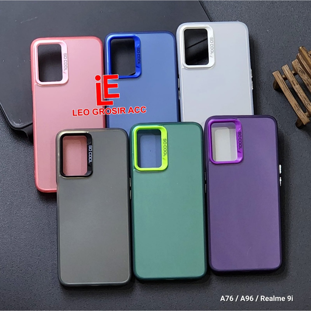 OPPO A76 CASE SOCOOL CASE IMD HYBRID PLATE HOLOGRAM OPPO A76