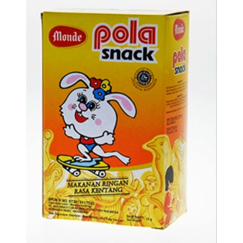 

Monde Pola Snack 25gr Snack cemilan jadul