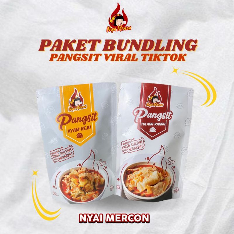 

PAKET DUA PANGSIT VIRAL NYAIMERCON