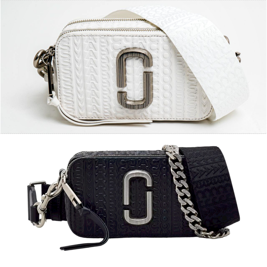 Marc Jacobs The Monogram Debossed Snapshot Camera Bag