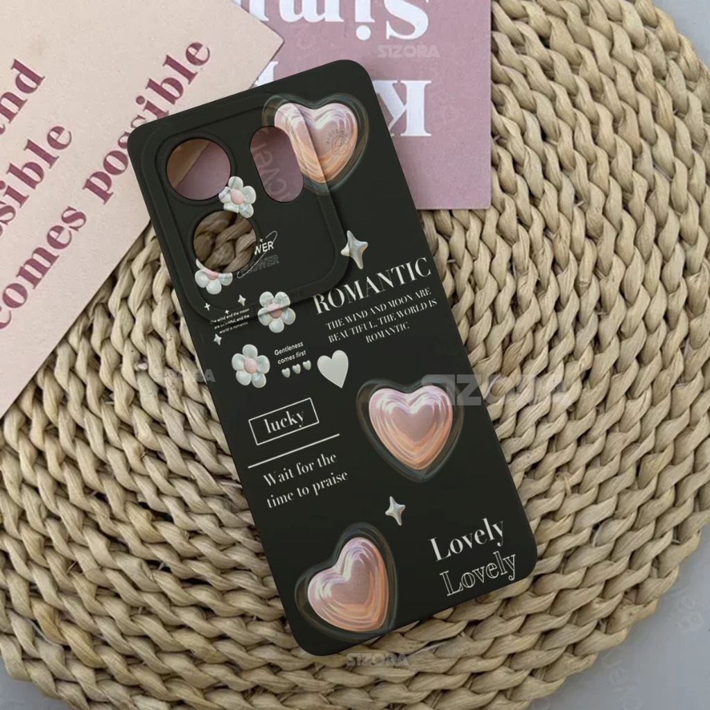 Softcase Pro Camera Case Untuk Infinix Zero 30 4G Terbaru 2024 - L109 - Gambar Love Silikon Hp - Sof