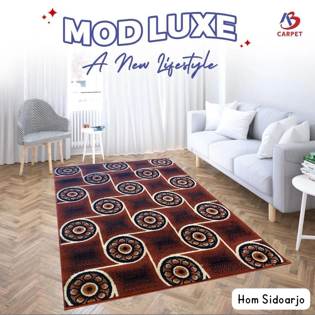 Karpet Lantai Permadani Modern Minimalis / Mod Luxe 160 x 210