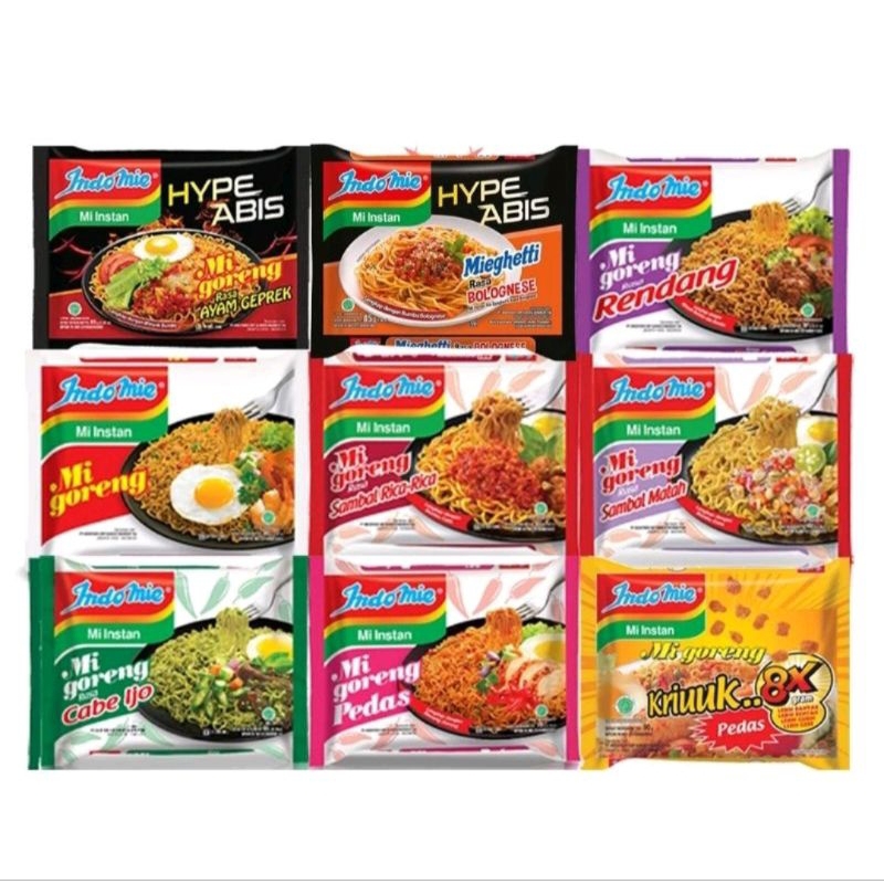 

INDOMIE MIE INSTAN All Varian (PCS)