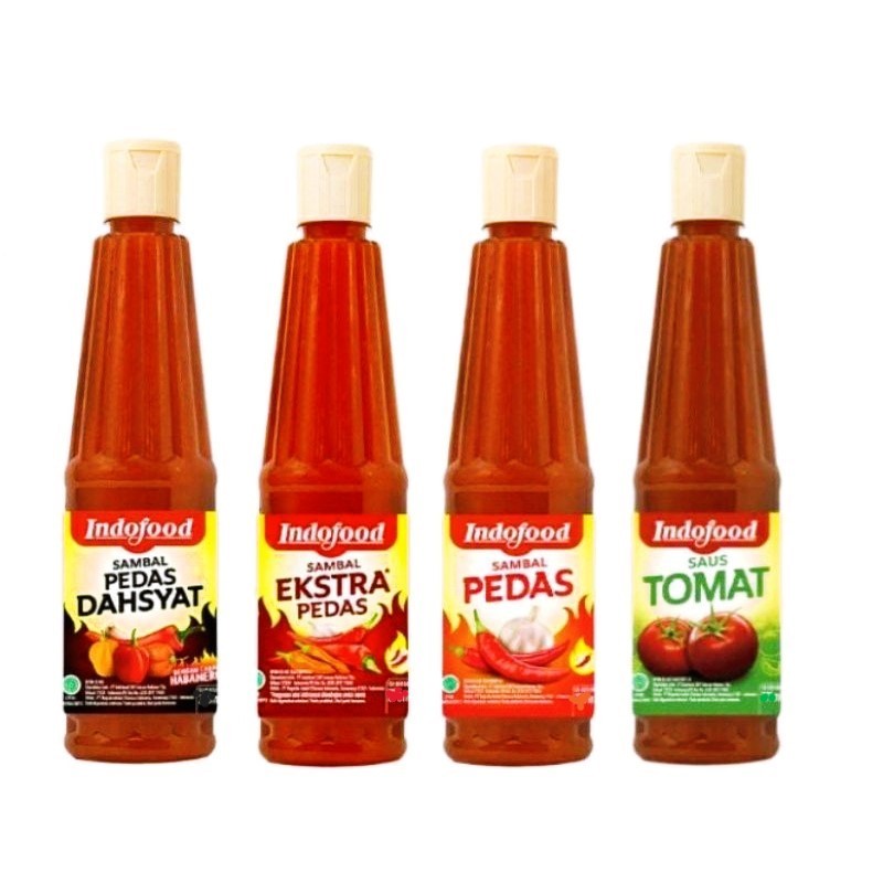 

INDOFOOD SAUS SAMBAL / SAUS TOMAT / SAOS BOTOL 135ML