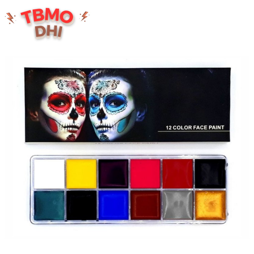 

TBMO V-tec Cat Face Painting 12 Warna 1912 Cat Muka / CAT WAJAH