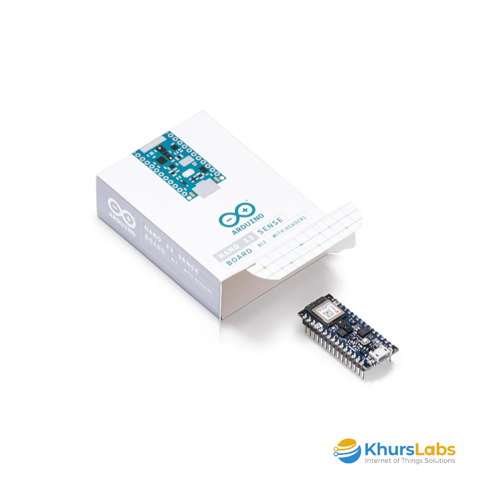 Arduino Nano 33 BLE Sense With Headers - Original Made In Italy
