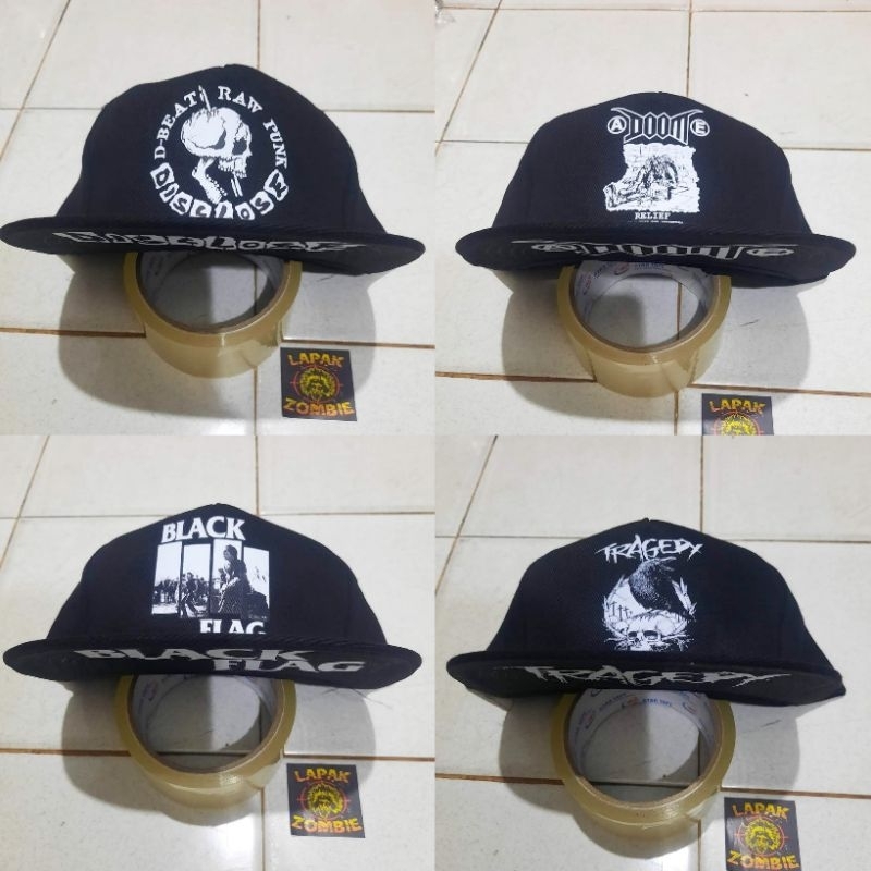 TOPI BAND PUNK TOPI SNAPBACK