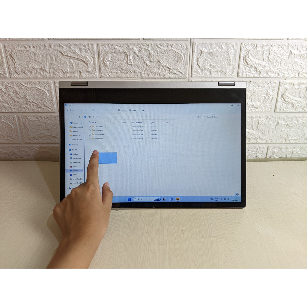 Lenovo Ideapad C340 Touch Ryzen 3 3200U 8GB 256GB SSD VGA Radeon 2GB Laptop Touchscreen Gaming Desai