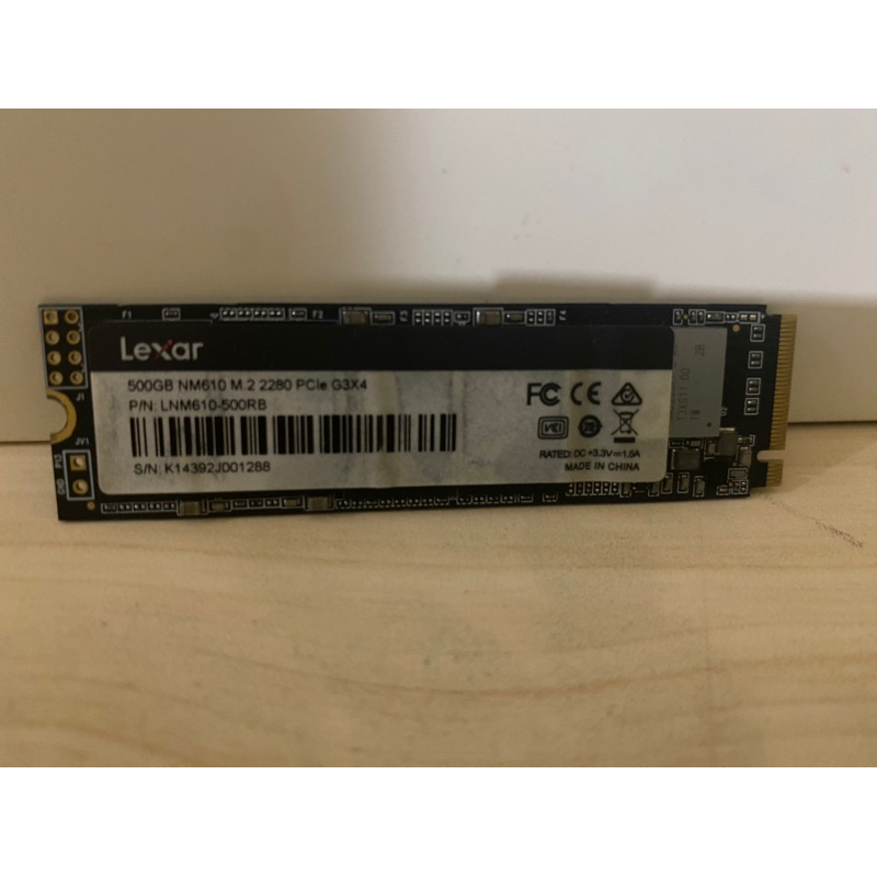 SSD Lexar 500GB NM610 NVMe M.2