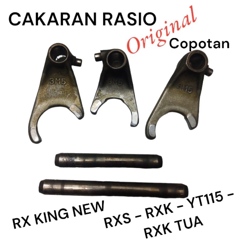 CAKARAN RASIO RX KING NEW RXS RX K YT115 RXKING TUA ORIGINAL COPOTAN